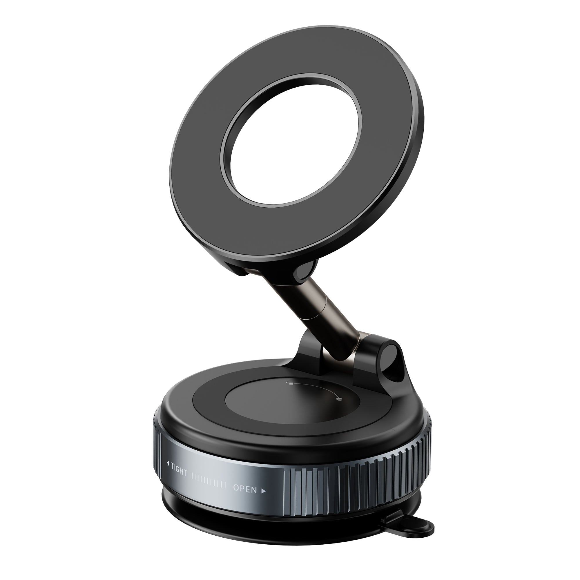 Gripora Pivot™ Vacuum Magnetic Car Mount | 360° Rotation | MagSafe Compatible