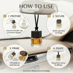 Airolyn Premium Car Air Freshener |  Long Lasting Fragrance