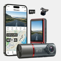 Vexaro 4K Dashcam – 3 Channel | GPS | Parking Mode