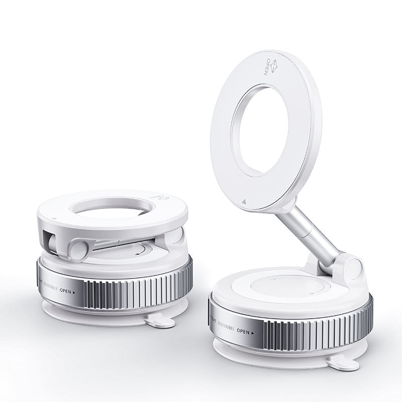 Gripora Pivot™ Vacuum Magnetic Car Mount | 360° Rotation | MagSafe Compatible